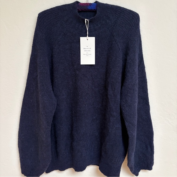 NWT Sezane Sweater Otis Jumper, Alpaca, XXXL - Picture 2 of 12